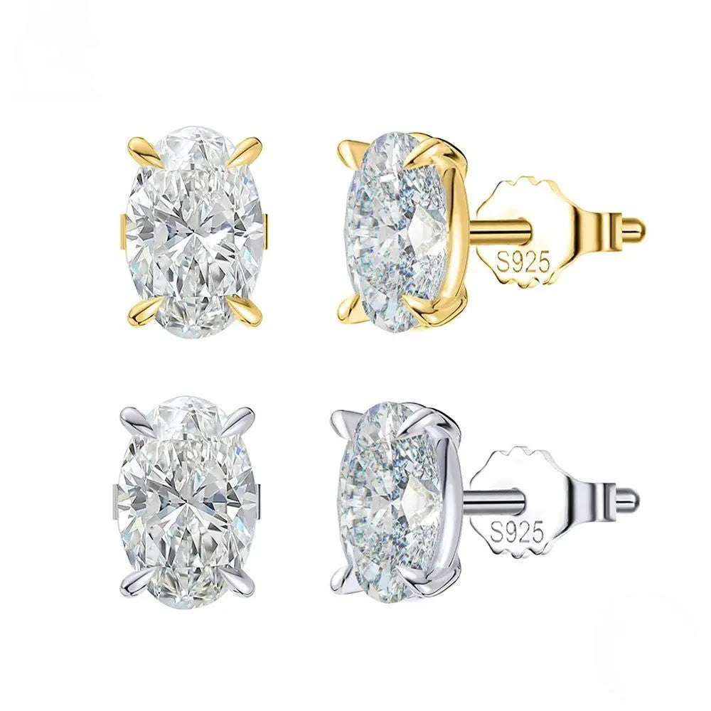 Sparkling Cubic Zirconia Drop Earrings | 925 Silver